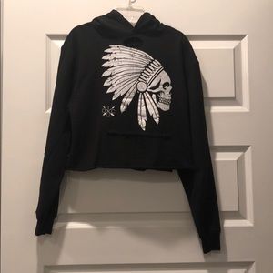 The Drive Clothing - Women’s cropped hoodie.